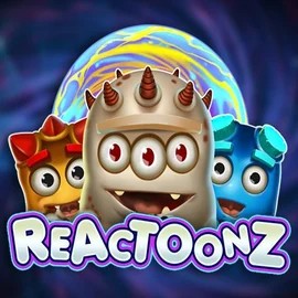 Reactoonz casino game by Play'n GO – featured logo at Casoola Casino